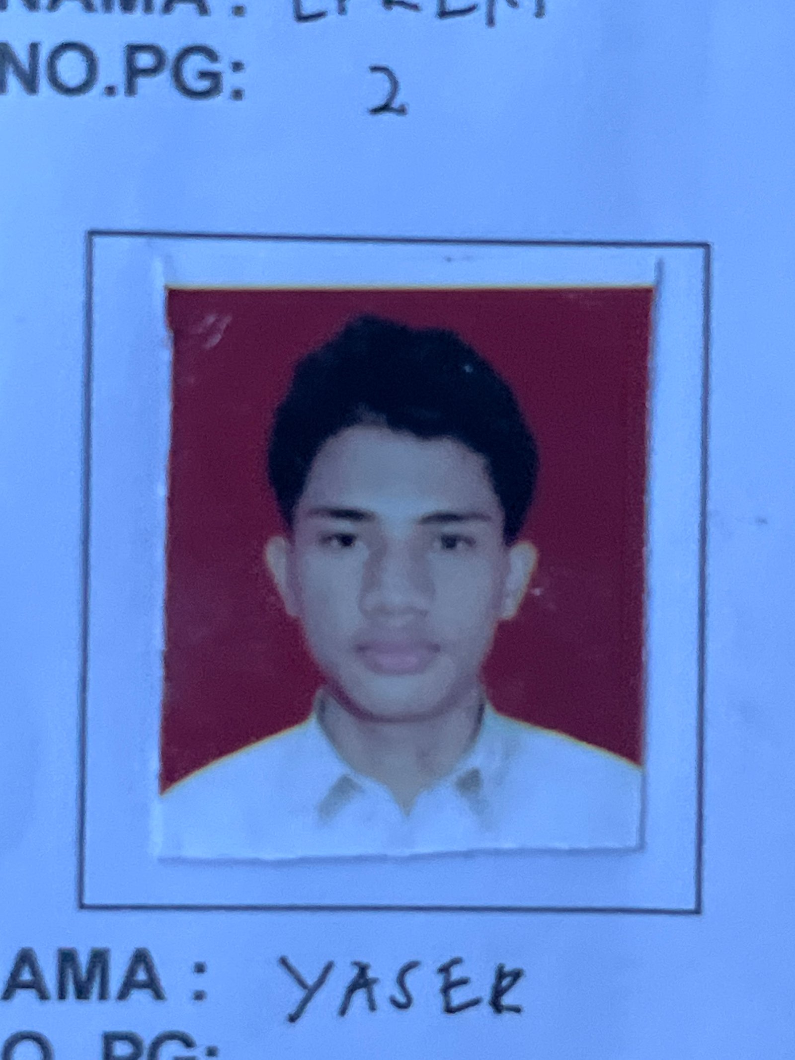 YASER RIDHO SAMAN AMRIL